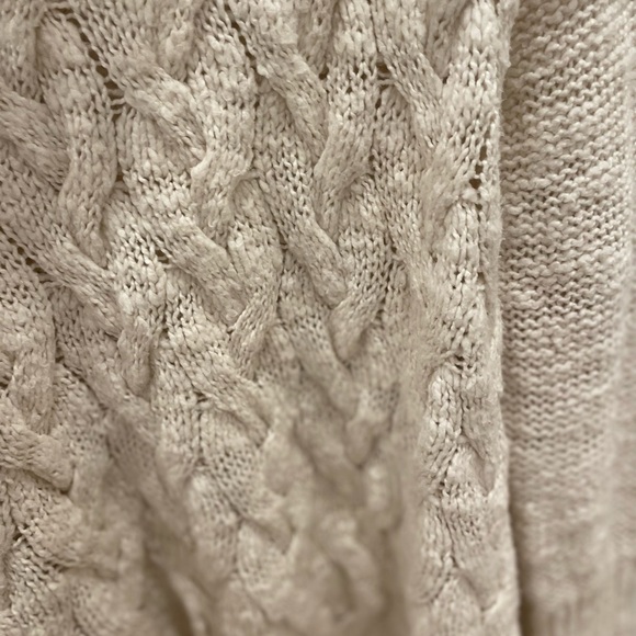 Free People Cream Cable Knit Sweater - Picture 4 of 8